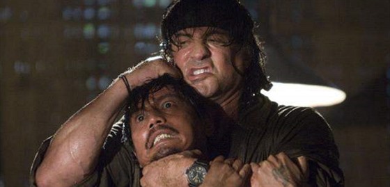 Z filmu Rambo: Do pekla a zpět