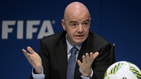 éf svtového fotbalu  Gianni Infantino