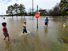 Záplavy v Louisian (10. bezna 2016).