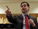 Floridský senátor Marco Rubio ve svém domovském stát zaostává v przkumech za...