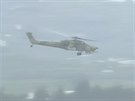 Vrtulník Mi-28 v Sýrii (snímek pochází z videozáznamu agentury Reuters)