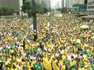 Masový protest v Sao Paulu