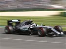 Nico Rosberg v kvalifikaci na Velkou cenu Austrálie formule 1.