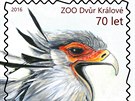 Zoo Dvr Králové vydává speciální emisi známek k 70. výroí zaloení. Autorkou...