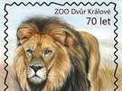 Zoo Dvr Králové vydává speciální emisi známek k 70. výroí zaloení. Autorkou...