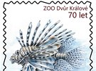 Zoo Dvr Králové vydává speciální emisi známek k 70. výroí zaloení. Autorkou...