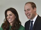 Princ William a jeho manelka Kate (Londýn, 10. bezna 2016)