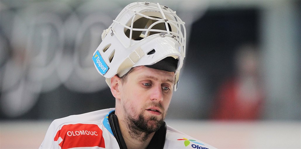 Olomoucký gólman Branislav Konrád
