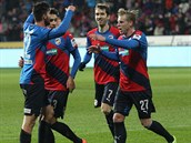 Radost plzeskch fotbalist v duelu s Bohemians