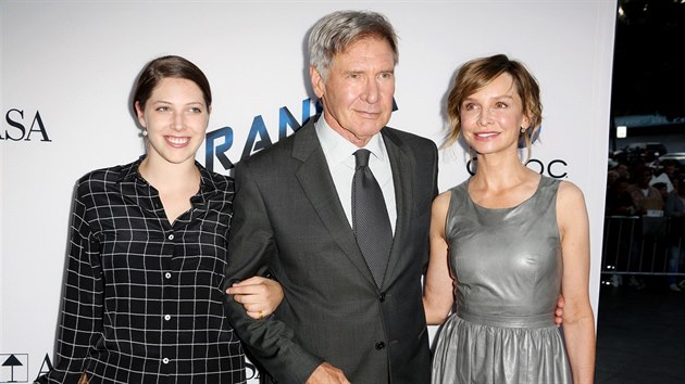 Harrison Ford s dcerou a partnerkou