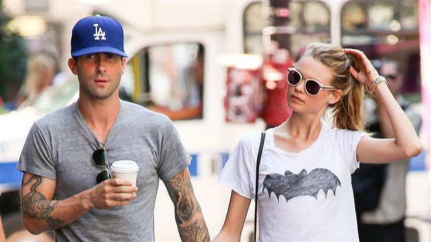 Adam Levine a Behati Prinsloo