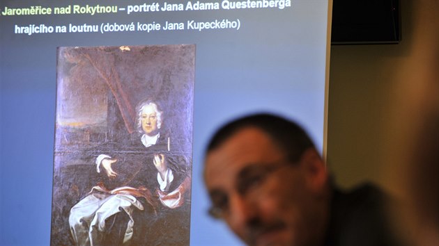V Jaroměřicích se letos například chystá také restaurování portrétu Jana Adama Questenberga hrajícího na loutnu.
