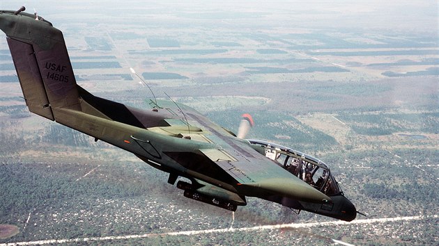 Turbovrtulov lehk ton a pozorovac letoun OV-10 Bronco