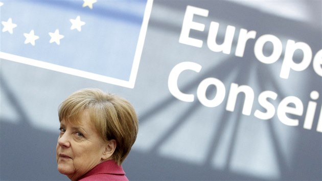 Nmeck kanclka Angela Merkelov na summitu EU a Turecka v Bruselu. (17. bezna 2016)