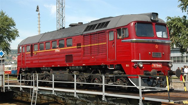 Lokomotiva ady 781 Sergej.