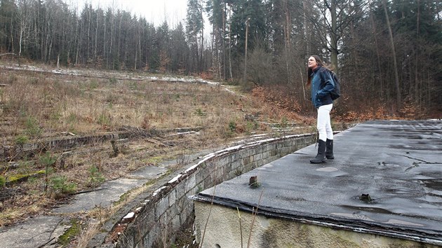 O osud zchátralého amfiteátru se už před lety zajímala liberecká zastupitelka Zuzana Kocumová (na snímku).