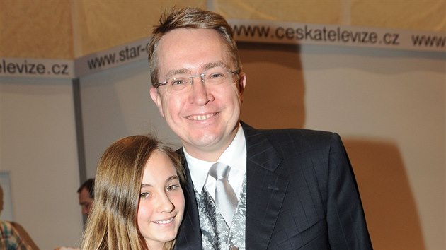 Roman Šmucler a jeho dcera Justina Anna (2013)