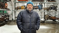 Majitel firmy na vý�kové stavební práce Bohuslav Mrózek se ve volném �ase...