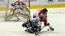 Zápas play-off mezi Olomoucí a Plzní. (18.3.2016)