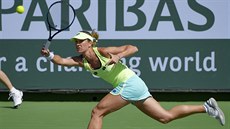 Denisa Allertová na turnaji v Indian Wells