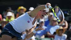 Johanna Kontaová na turnaji v Indian Wells