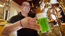 Pivovar Purkmistr v Plzni-�ernicích p�ipravil na leto�ní svátek svatého Patrika...