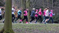 Momentka z olympijského b�hu.