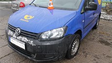 Dopravní nehoda v centru Veselí nad Moravou p�ipravila �idi�e �eské po�ty o...