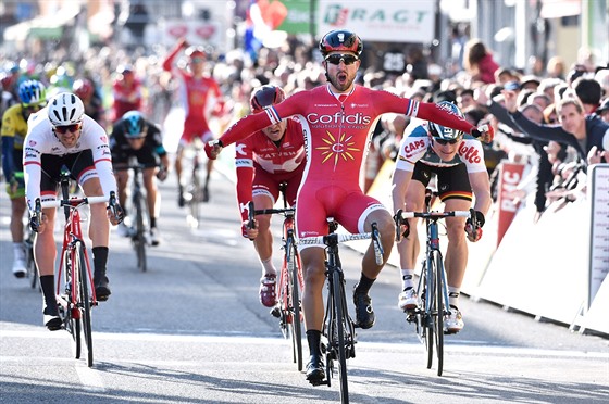 Francouzský cyklista Nacer Bouhanni ze stáje Cofidis (ilustraní snímek)