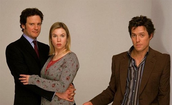 Colin Firth, Renée Zellwegerová a Hugh Grant ve filmu Bridget Jonesová � S...