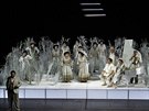 Scéna z opery Juliette v Národním divadle