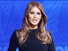 Melania Trumpov, bval modelka a manelka americkho prezidentskho kandidta...