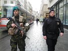 Obané pod ochranou. Vojáci hlídají Brno ped teroristy