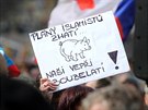 Na Václavském námstí v Praze probhla demonstrace proti islamizaci. (26....