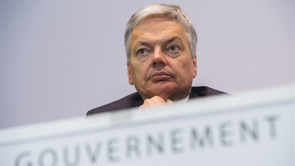 Belgický ministr zahrani�ních v�cí Didier Reynders (19. b�ezna 2016)