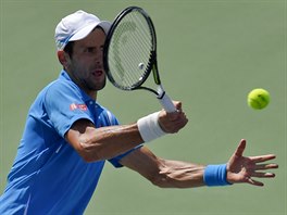 Novak Djokovi se sousted na der ve finle turnaje v Indian Wells.