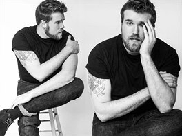 Zach Miko je prvním plus size modelem v agentue IMG Models.