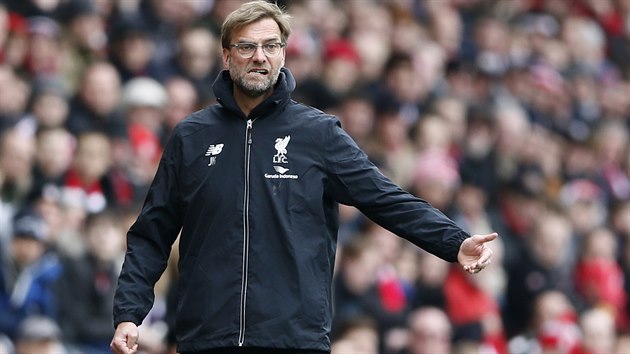 Kou Liverpoolu Jrgen Klopp pi utkn v Southamptonu.