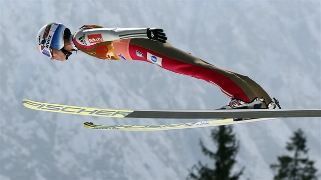 Norsk letec na lych Johann Andre Forfang skonil v poslednm zvod sezony Svtovho pohru v Planici tet.