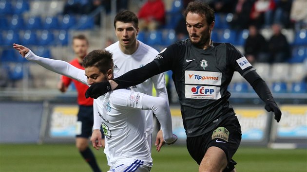 Momentka z utkn Mlad Boleslav - Jablonec.