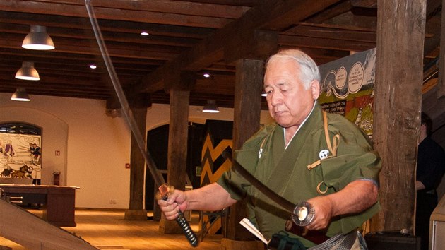 V olomouck pevnosti poznn byla k vidn ukzka tradinch japonskch technik tasen mee tameigiri a batt-ducu. Ve svt je proslavil hrdina bezpotu komiks, seril a film - Rurni Kenin. Ukzku vedl japonsk mistr, sensei Kindi Nakagawa.