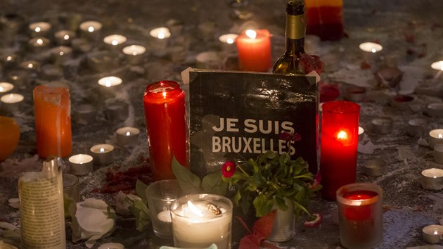 Belgick metropole v noci po ternch teroristickch tocch.
