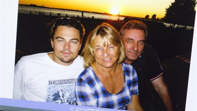 Leonardo DiCaprio, jeho matka Irmelin a jej bratranec Ulrich In den Birken