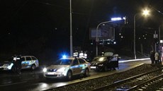 Vozidlo taxisluby v pátek veer srazilo chodce na pechodu v ulici Plzeská...