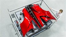 Sériová výroba Hondy NSX v Marysvillu ve stát� Ohio