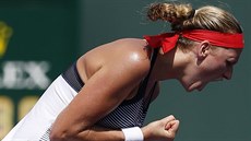 Petra Kvitová na turnaji v Miami