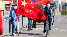 I b�hem druhého dne státní náv�t�vy prezidenta Si �in-pchinga v Praze byla v...