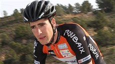 Belgický cyklista  Daan Myngheer.