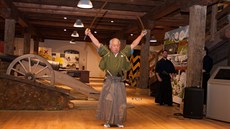 V olomoucké pevnosti poznání byla k vidní ukázka tradiních japonských technik...