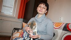 Miroslava Kocurová a koka Maty.